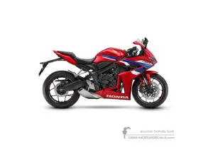 Decals for Honda CBR650R 2024 - Red • Honda OEM Decals