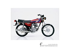 Stickers voor Honda CG125 1993 • Honda OEM Stickers