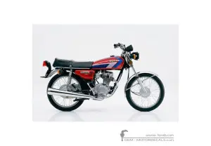 Decals for Honda CG125 1993 • Honda OEM Decals