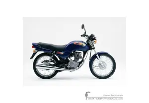 Decals for Honda CG125 1995 • Honda OEM Decals