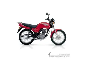 Decals for Honda CG125 1996 • Honda OEM Decals