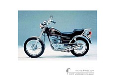 Decals for Honda CM125C CUSTOM 1993 - Black • Honda OEM Decals