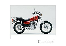 Decals for Honda CM125C CUSTOM 1994 - Red • Honda OEM Decals