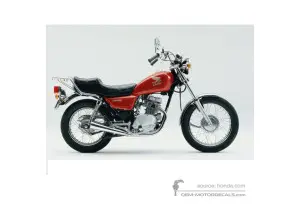 Decals for Honda CM125C CUSTOM 1992 - Red • Honda OEM Decals
