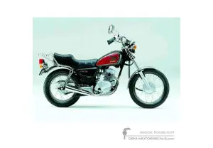 Decals for Honda CM125C CUSTOM 1999 - Black • Honda OEM Decals