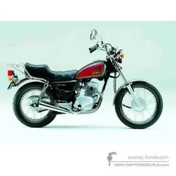 Honda CM125C CUSTOM 1999 - Negro - Noir
