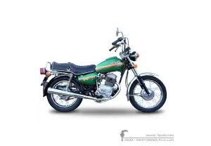 Decals for Honda CM185 1979 • Honda OEM Decals