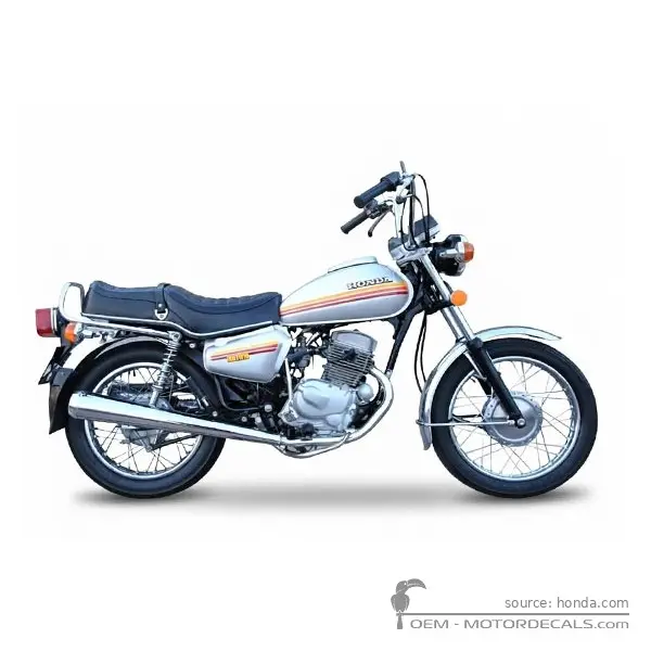 Honda CM185 1979 - Silver