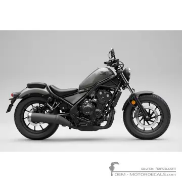 Honda CMX500 REBEL 2024 - Seal Silver Metallic