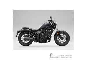 Stickers voor Honda CMX500 REBEL 2025 • Honda OEM Stickers
