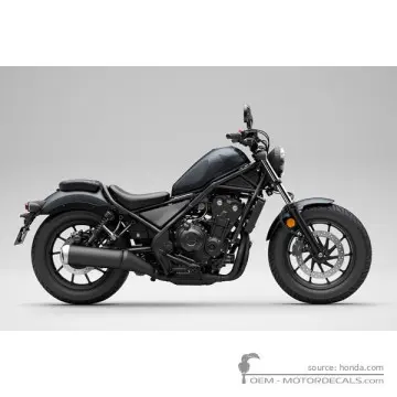 Honda CMX500 REBEL 2025 - Mat Dim Grey Metallic