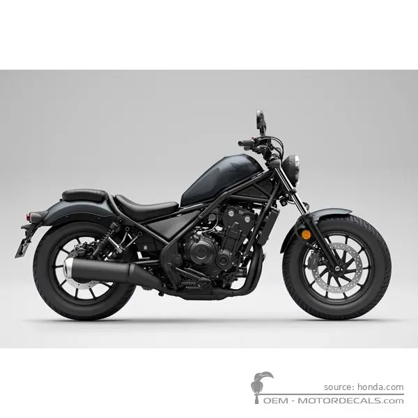 Honda CMX500 REBEL 2025 - Mat Dim Grey Metallic