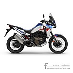 Honda CRF1100 AFRICA TWIN 2025 - Blanc