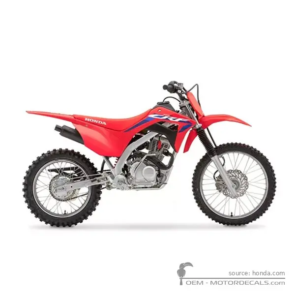 Honda CRF125F 2023 - Extreme Red