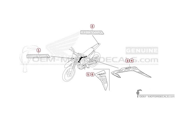 Honda CRF125F 2025
