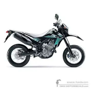 Honda CRF250M 2016 - Negro - Black