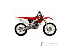 Adesivi per Honda CRF250R 2005 - Rosso • Honda Adesivi OEM
