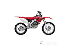 Adesivi per Honda CRF250R 2008 - Rosso • Honda Adesivi OEM