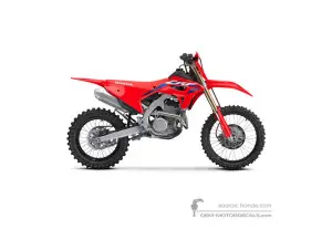Decals for Honda CRF250R 2024 - Red • Honda OEM Decals