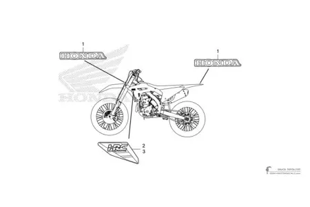 Honda CRF250R 2024 - Red