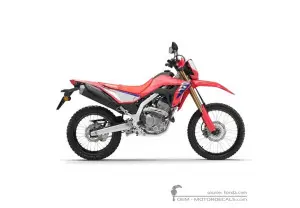 Stickers voor Honda CRF300 2025 • Honda OEM Stickers