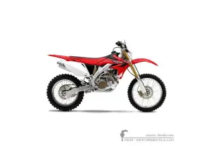 Decals for Honda CRF450X 2005 • Honda OEM Decals