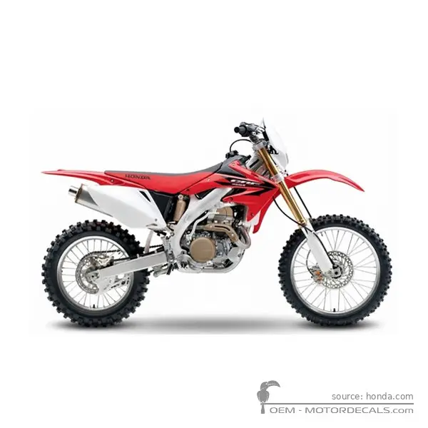 Honda CRF450X 2006 - Extreme Red
