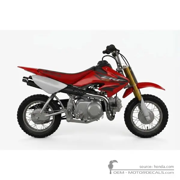 Honda CRF50F 2004 - Extreme Red