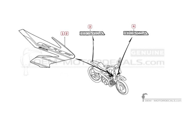 Honda CRF50F 2004