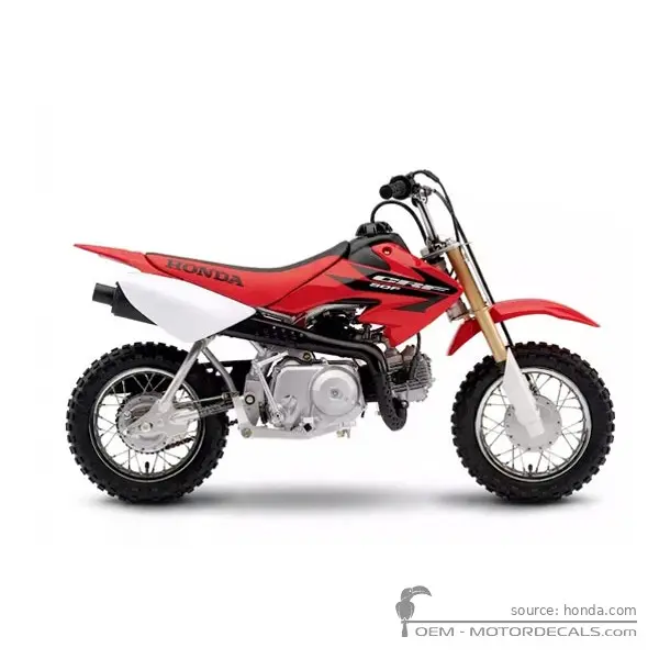 Honda CRF50F 2006 - Extreme Red