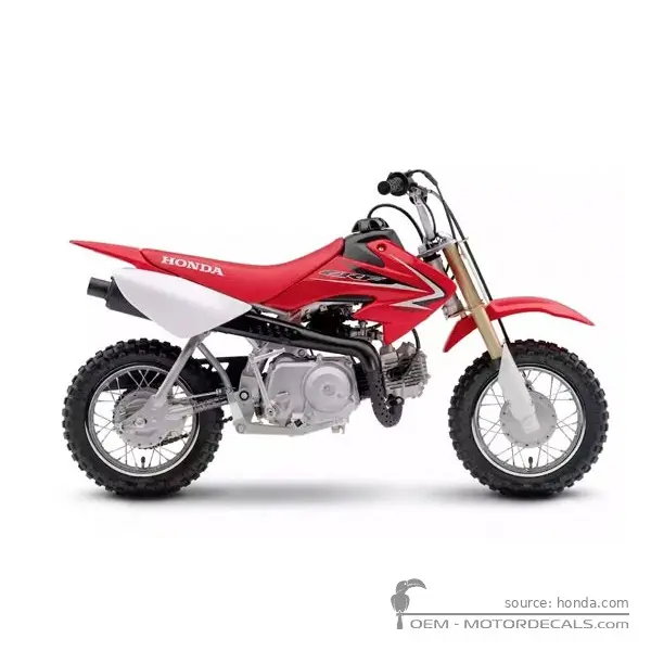 Honda CRF50F 2009 - Extreme Red