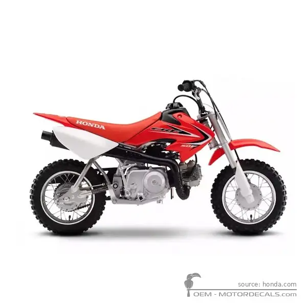 Honda CRF50F 2012 - Extreme Red