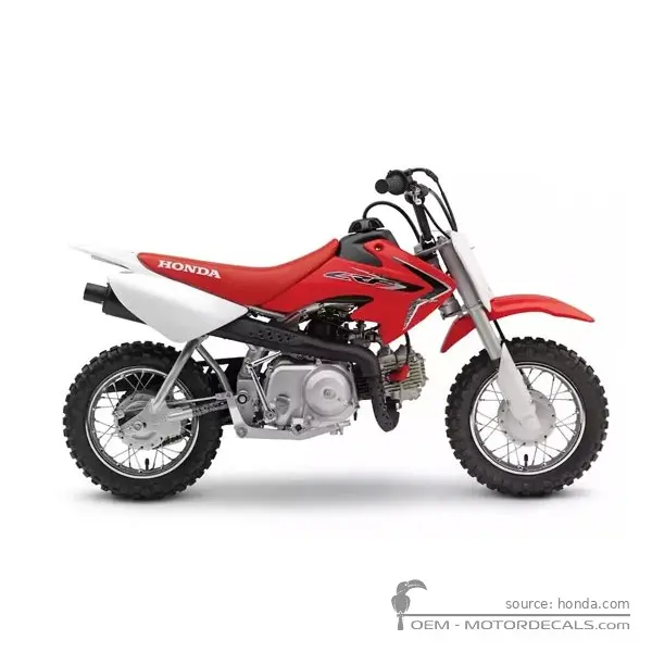 Honda CRF50F 2017 - Extreme Red