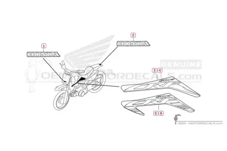 Honda CRF50F 2023