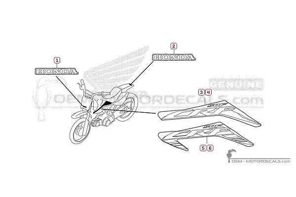 Honda CRF50F 2023