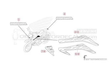 Honda CRF50F 2025