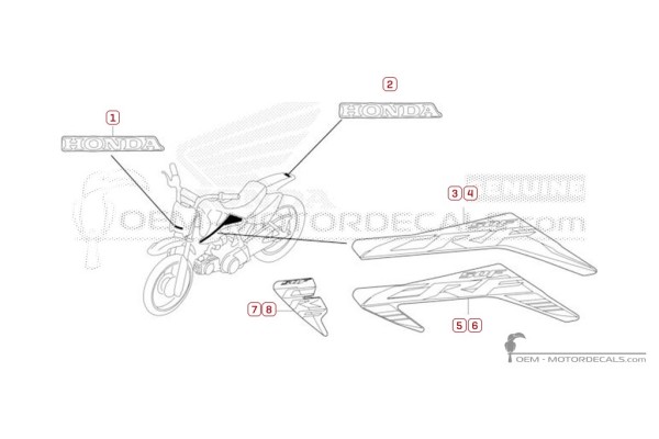 Honda CRF50F 2025