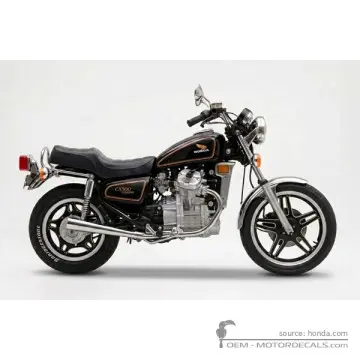 Honda CX500C CUSTOM 1980 - Black