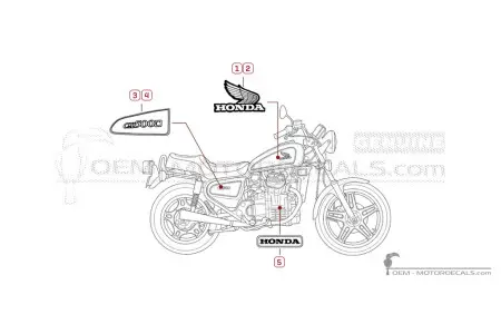 Honda CX500C CUSTOM 1981
