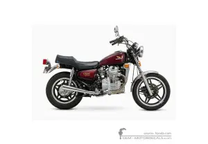 Aufkleber für Honda CX500C CUSTOM 1982 • Honda OEM-Aufkleber
