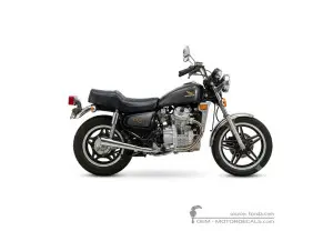 Aufkleber für Honda CX500C CUSTOM 1982 • Honda OEM-Aufkleber
