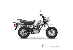 Decals for Honda CY80 1979 • Honda OEM Decals
