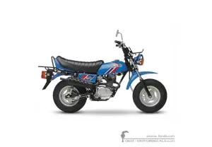 Decals for Honda CY80 1979 • Honda OEM Decals
