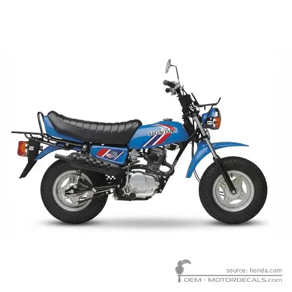 Honda CY80 1979 - Waterman Blue