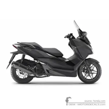 Honda FORZA 125 2015 - Mat Cynos Gray Metalllic
