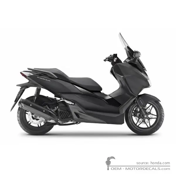 Honda FORZA 125 2016 - Mat Cynos Gray Metalllic
