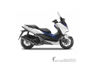 Naklejki do Honda FORZA 125 2016 • Honda Naklejki OEM