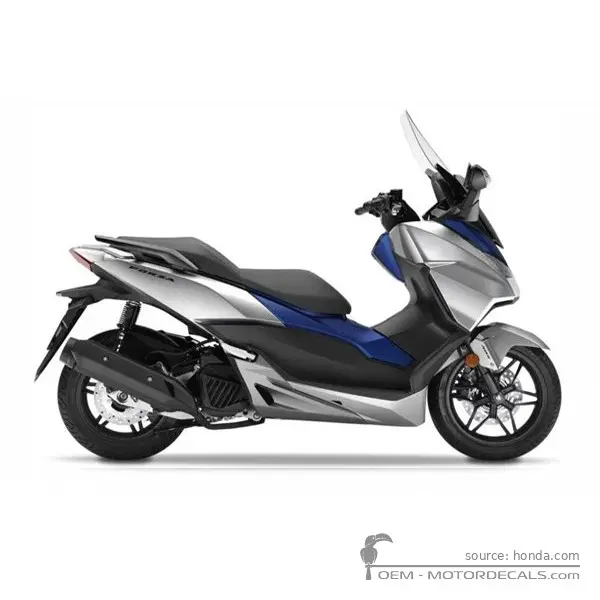 Honda FORZA 125 2017 - Lucent Silver Metallic