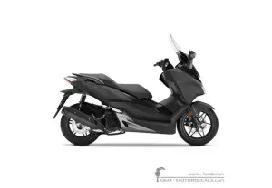 Pegatinas para Honda FORZA 125 2017 • Honda Pegatinas OEM