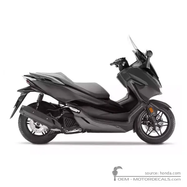 Honda FORZA 125 2019 - Mat Cynos Gray Metallic
